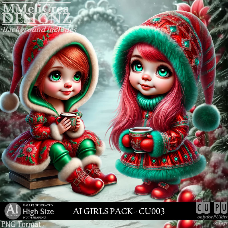 (image for) AI - GIRLS PACK CU003 (CU4PU/PNG)